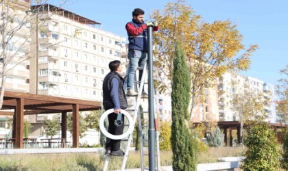 Yenişehir Millet Bahçesinde kapsamlı bakım çalışması başlatıldı