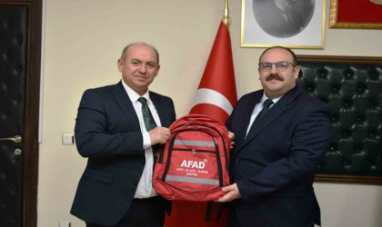 AFAD İl Müdürü Çoşkundan Başkan Hamamcıya ziyaret