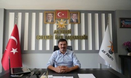 AK Parti Edremit İlçe Başkanı Ertaştan su sorunu açıklaması