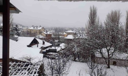 Antalyada Gömbe Yaylası beyaza büründü