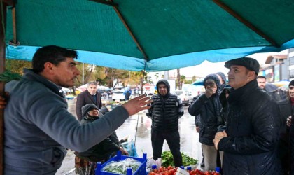 Balıkesirde pazarcı esnafının çilesi bitiyor