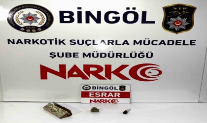 Bingölde uyuşturucu operasyonu