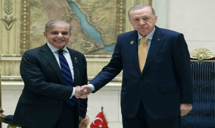 Cumhurbaşkanı Erdoğan, Pakistan Başbakanı Şerif ile görüştü