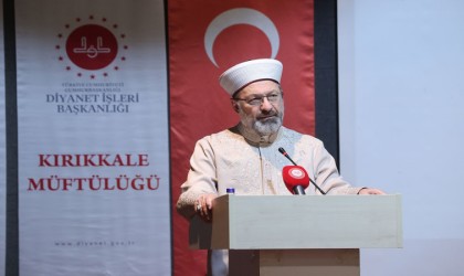 Diyanet İşleri Başkanı Erbaş: Dünyadaki sorunların çözümü İslamda