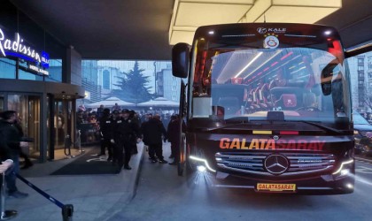 Galatasaray kafilesi Kayseride