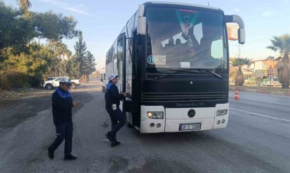 Hatayda toplu ulaşım araçlarında sıkı denetim