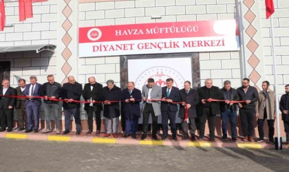 Havzada Diyanet Gençlik Merkezi hizmete açıldı