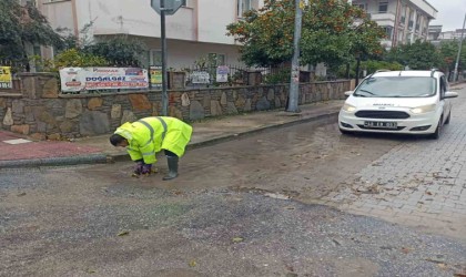 MUSKİ ekipleri yağmur mesaisinde