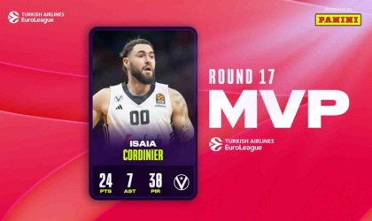 THY Euroleaguede 17. haftanın MVPsi Isaia Cordinier oldu