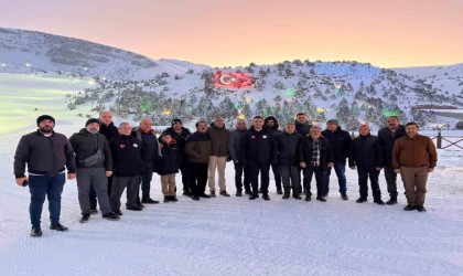 Turizm elçileri Ergan Dağı Kayak Merkezinde ağırlandı