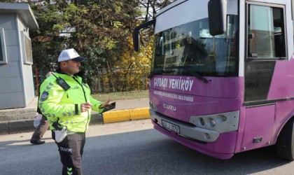 2024 yılının son ayında 700 araç trafikten men edildi, 204 sürücü ehliyetini kaptırdı