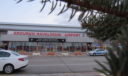 Aralık ayında Erzurum Havalimanında 99 bin 948 yolcuya hizmet verildi