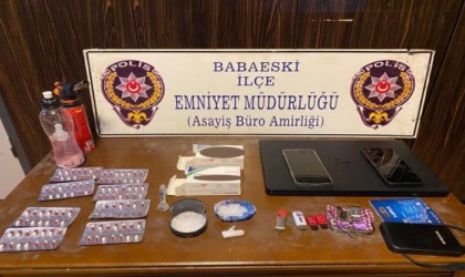 Babaeskide narkotik operasyonu: 2 kişi tutuklandı