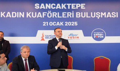 Başkan Alper Yeğin kadın kuaförleri ile kahvaltıda buluştu