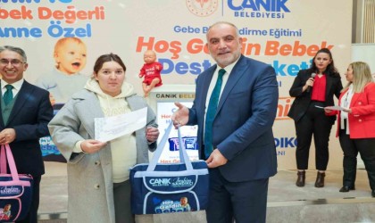 Canikte anne adaylarına ‘Bebek Destek Paketi