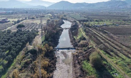 Derbent Mahallesinde dere geçişleri güvenli hale geldi