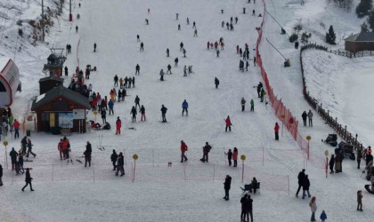 Ergan Kayak Merkezinde hafta sonu ve sömestir yoğunluğu