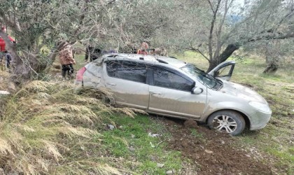 Havran Çamdibi Mahallesinde trafik kazası: 2 yaralı