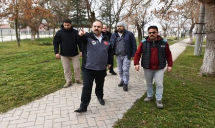 İnönüdeki yoğun ilgi gören parka yeni kamelyalar geliyor