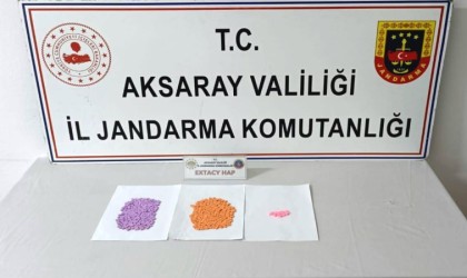 Jandarmanın operasyonunda uyuşturucu hap ele geçirildi