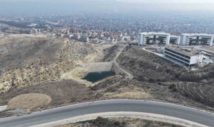 Konya Büyükşehir NEÜ Kampüsü içindeki taşkın göletini tamamladı