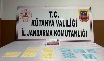 Kütahyada 966 adet uyuşturucu hap ele geçirildi, 1 şüpheli tutuklandı