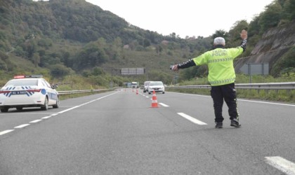 Orduda bir haftada 18 bin araç ve sürücüsü denetlendi