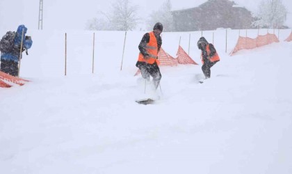 Rizelilerin Snowboardı Petranboard nefes kesti