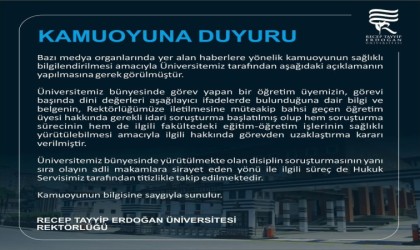 RTEÜden İslamiyeti aşağılayıcı ifadeler kullandığı iddia edilen akademisyen görevden uzaklaştırıldı