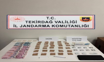 Tekirdağda uyuşturucu operasyonları