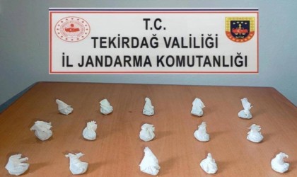 Tekirdağda uyuşturucu operasyonlarında 4 kişi yakalandı